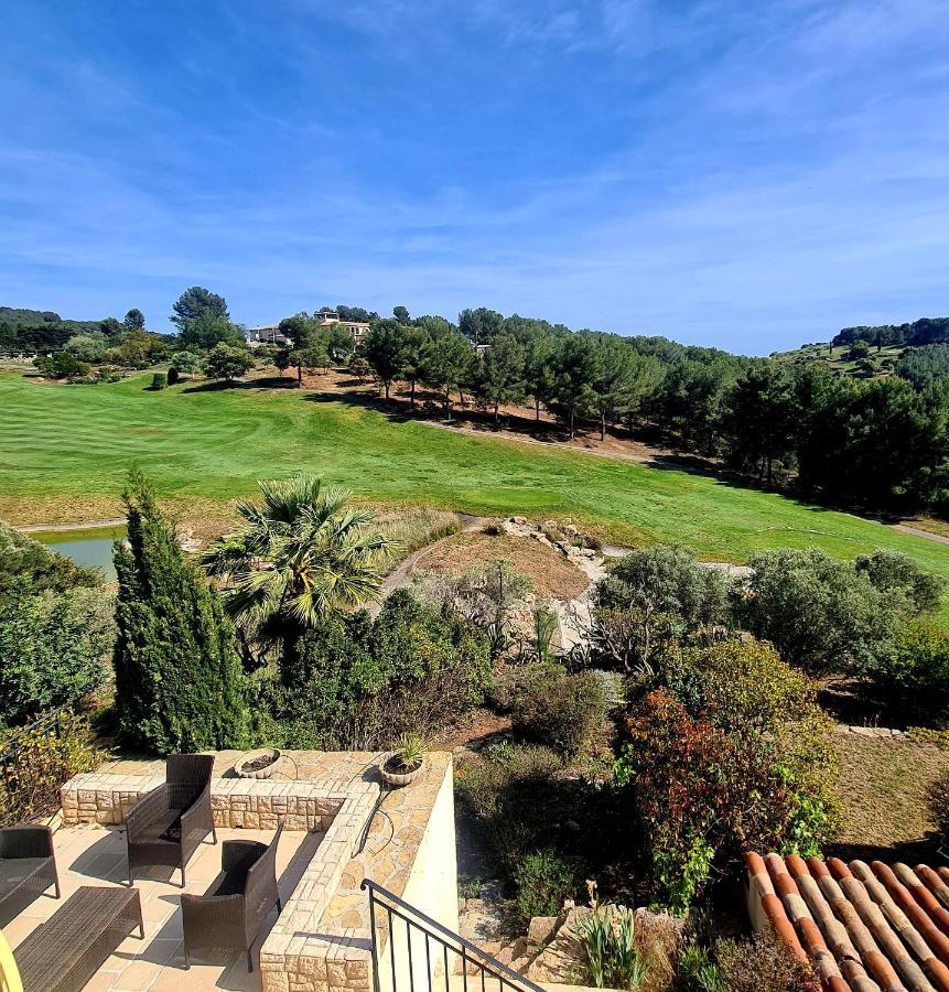 Villa Dans Cadre D'Exception - Golf, Piscine Et Tennis Prive Saint-Cyr-sur-Mer Exteriör bild