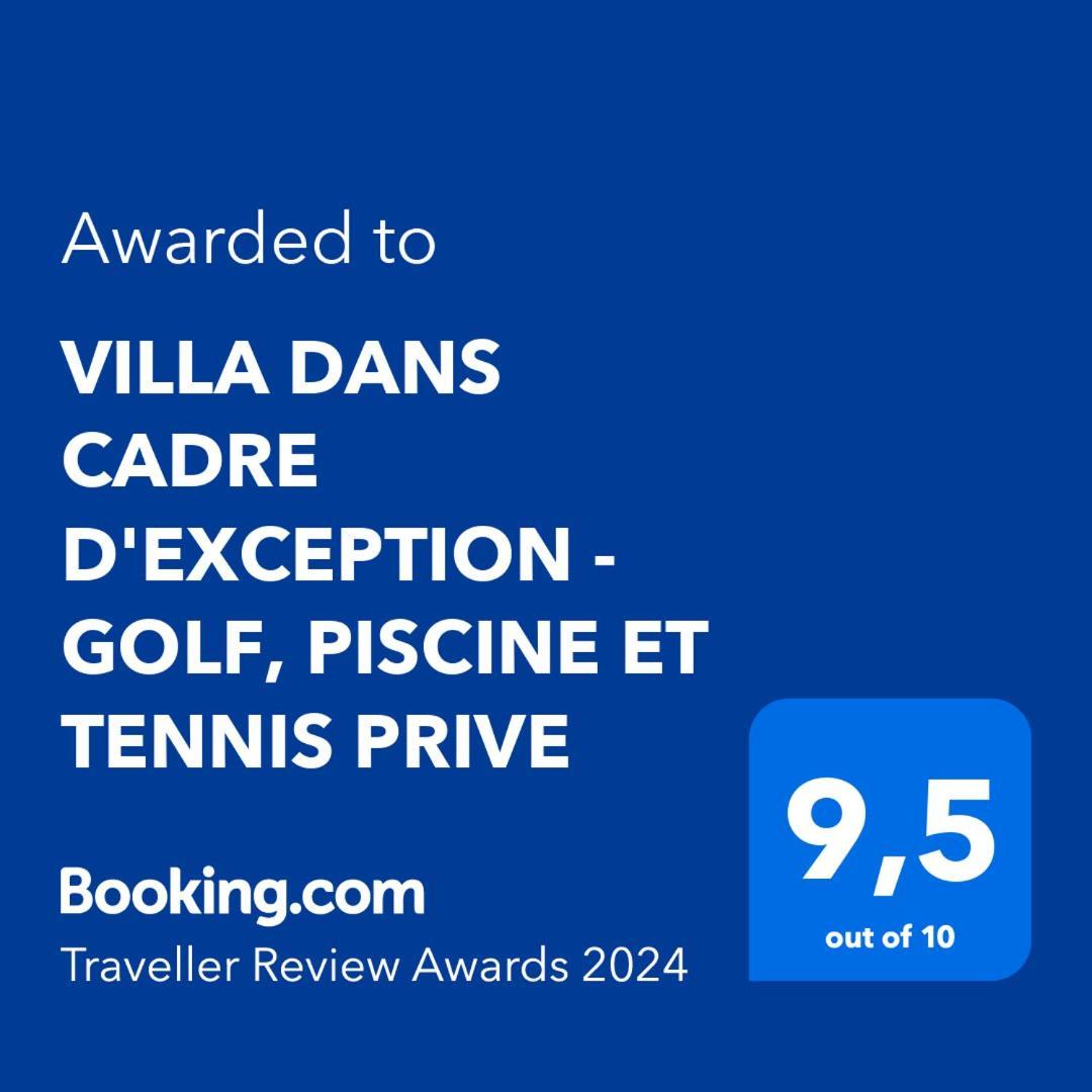 Villa Dans Cadre D'Exception - Golf, Piscine Et Tennis Prive Saint-Cyr-sur-Mer Exteriör bild