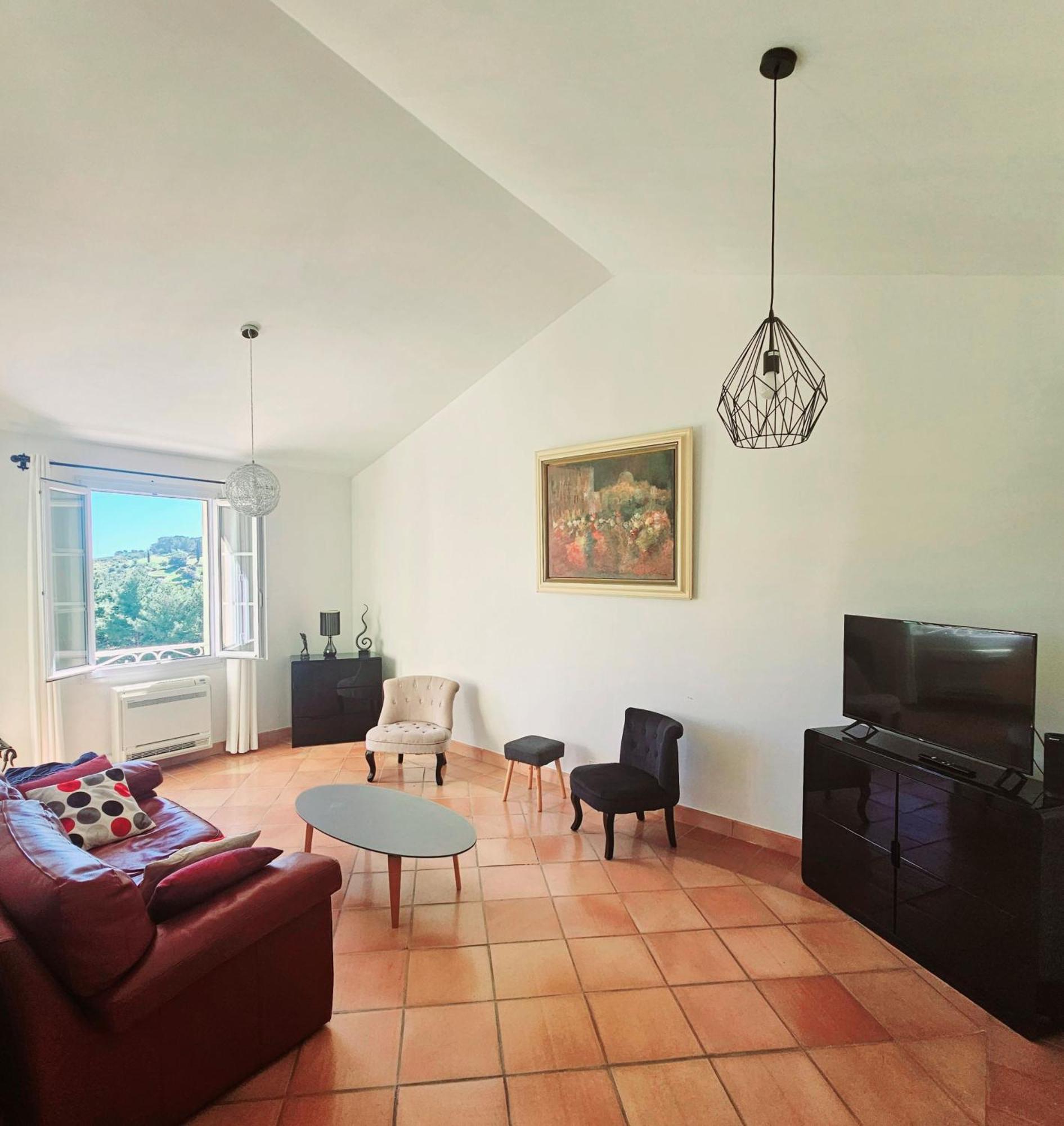 Villa Dans Cadre D'Exception - Golf, Piscine Et Tennis Prive Saint-Cyr-sur-Mer Exteriör bild